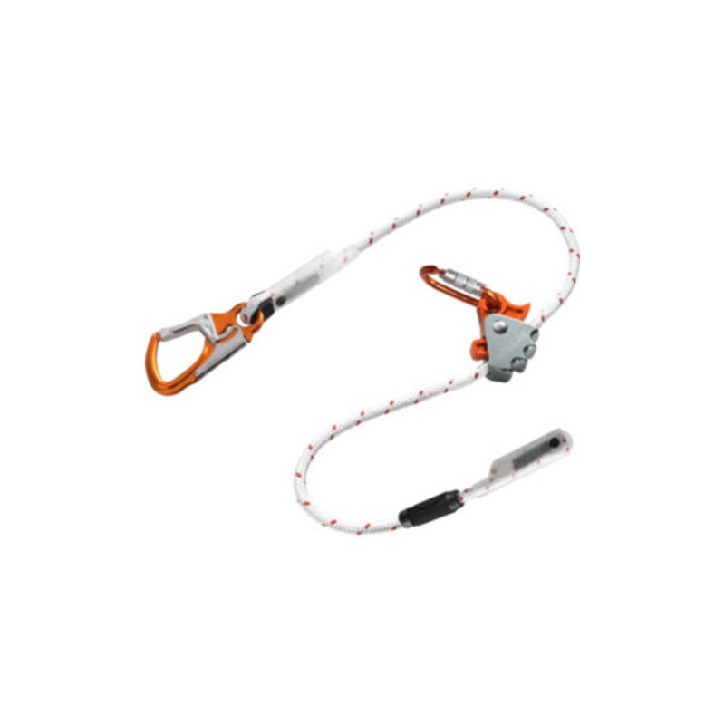 Skylotec Halteseil ERGOGRIP SK12 1,5m EN358:1999 EN353-2:2002 weiß PA Alu.