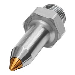 Riegler Feinstrahldüse 1/2 - 27 UNS, Stahl vern., MS, Düsen-Außen-Ã¸ 10 mm, 29.102