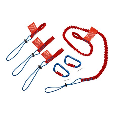 KNIPEX 00 50 04 T BK Sicherungssystem-Set 1 x 00 50 01 T BK, 3 x 00 50 02 T BK, 2 x 00 50 03 T BK 