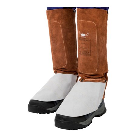 Weldas Gamaschen Lava Brown L.ca. 36 cm braun Rindspaltleder