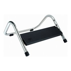 Fußstütze schwarz B335xT345xH165mm Höhenverstellung 4-fach 60-145mm WEDO