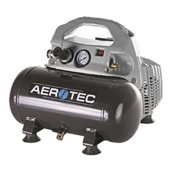 Aerotec Kompressor Airliner Silent 140L/70L/6L/8bar/0,4kW tragbar 230V 50Hz