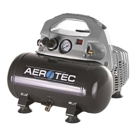 Aerotec Kompressor Airliner Silent 140L/70L/6L/8bar/0,4kW tragbar 230V 50Hz