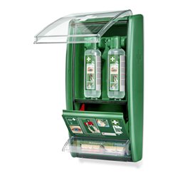 Augenspülstation 2 x 0,5 l,1 x Pflasterspender CEDERROTH