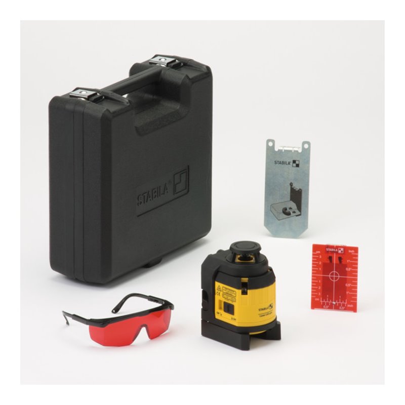 STABILA Multilinienlaser LAX 400 20 m mit Batterien