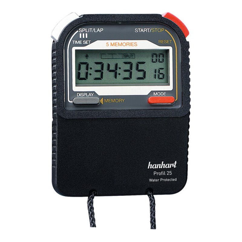 Hanhart Stoppuhr Pro 25 1/100 Sek.dig.
