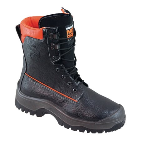 Forstsicherheitsstiefel NoRisk Gr.42 schwarz/orange Leder S3 SRC EN20345/EN17249