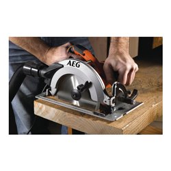 AEG Kreissäge KS 66-2 1600W inkl. Ø 190mm 24-Zahn HM-Sägeblatt, Parallelanschlag in Werkzeugtasche