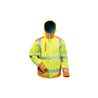 Warnschutzsoftshelljacke Rickmer Gr. XXL gelb/orange 100% PES Feldtmann