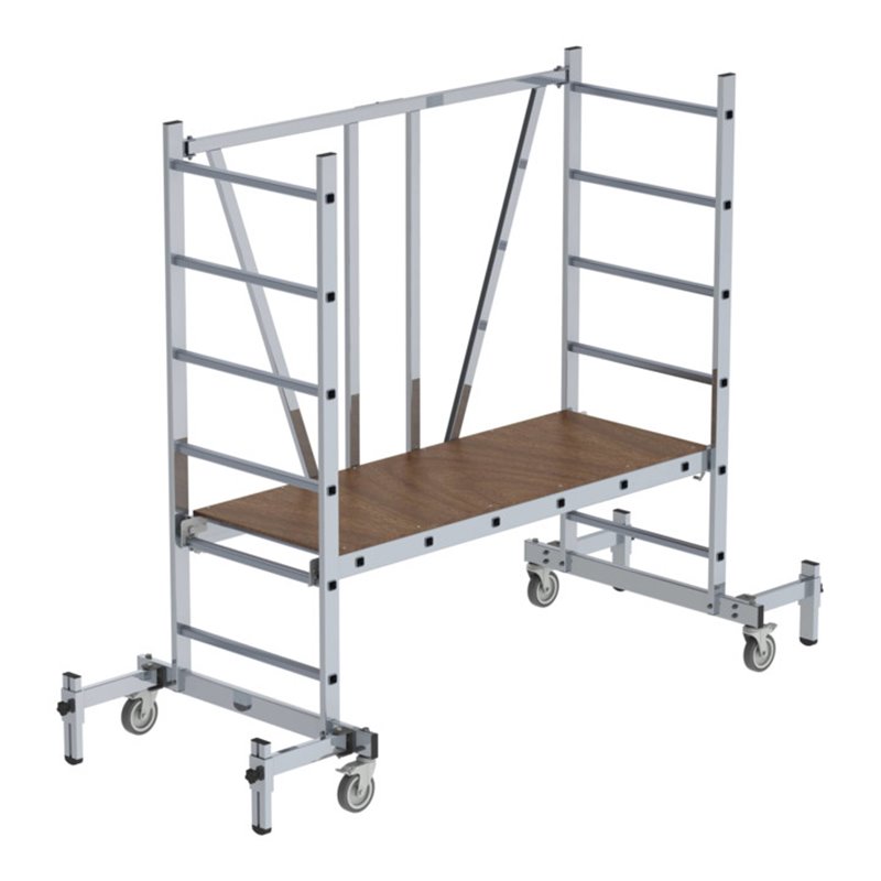 MUNK Klappgerüst mit Teleskopausleger