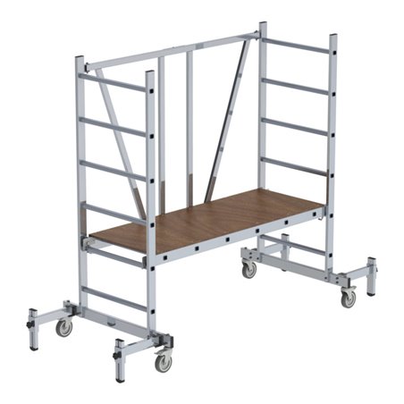 MUNK Klappgerüst mit Teleskopausleger