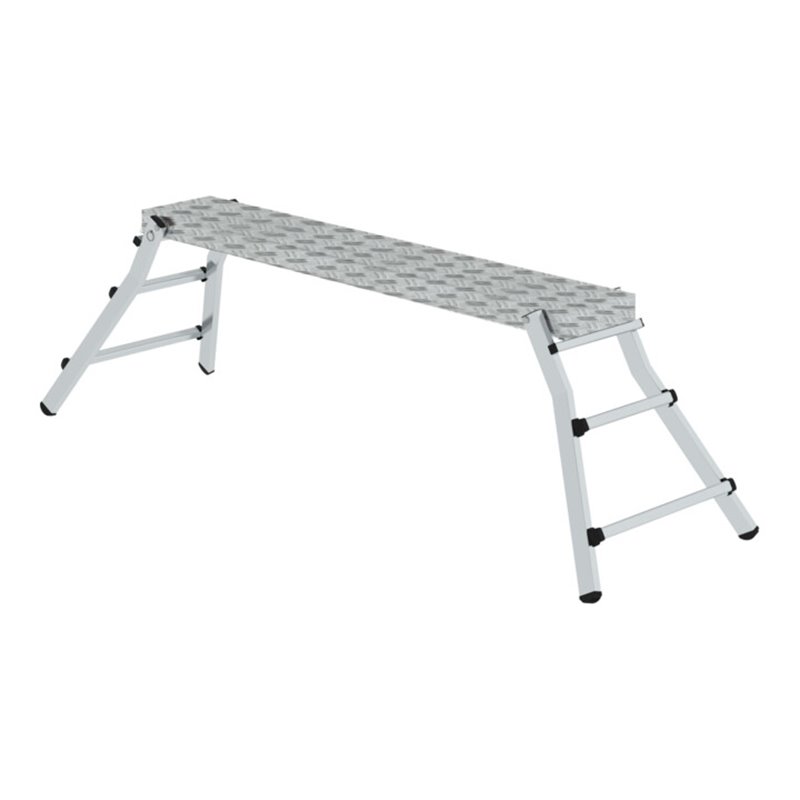 MUNK Aluminium-Arbeitsdiele ML mit Klappfüßen