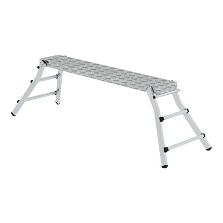 MUNK Aluminium-Arbeitsdiele ML mit Klappfüßen