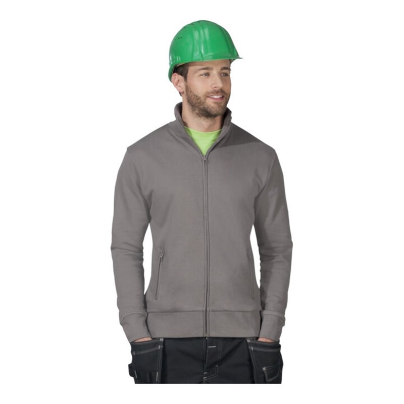 Men´s Sweatjacke Gr.L steel grey PROMODORO