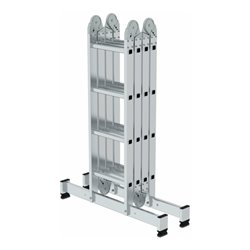 MUNK Aluminium-Vielzweckleiter nivello®-Traverse4x4Sp