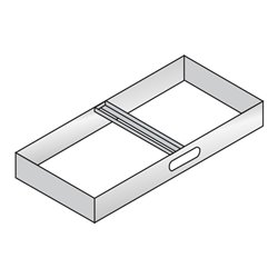 C+P Hängerahmen für Hefter DIN A4, für Aktenschrank mit Rollladen B1000xT420mm Farbe Schwarzgrau