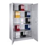 C+P Feuerschutzschrank Certos, 5 Ordnerhöhen, H1950xB1200xT500mm Front Lichtgrau Korpus Lichtgrau