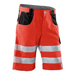 Kübler PSA Reflectiq Shorts 2307 warnrot/schwarz 50