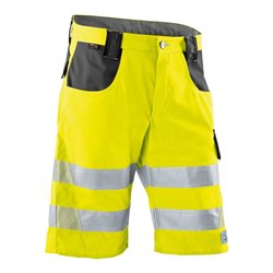 Kübler PSA Reflectiq Shorts 2307 warngelb/anthrazit 64