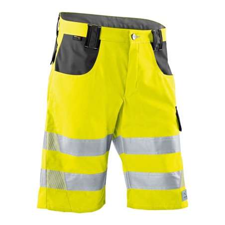 Kübler PSA Reflectiq Shorts 2307 warngelb/anthrazit 64