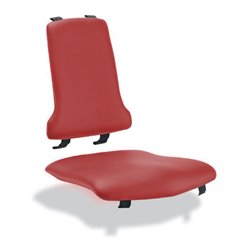 bimos Polstergarnitur Kunstleder Skai rot für Sintec