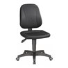 bimos Arbeitsdrehstuhl Unitec mit Rollen und Stoff schwarz Sitzhöhe 440-620 mm