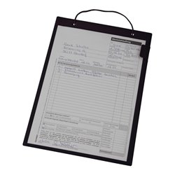 Eichner Auftragstasche blau A4, ohne Schlüsselfach schwarz