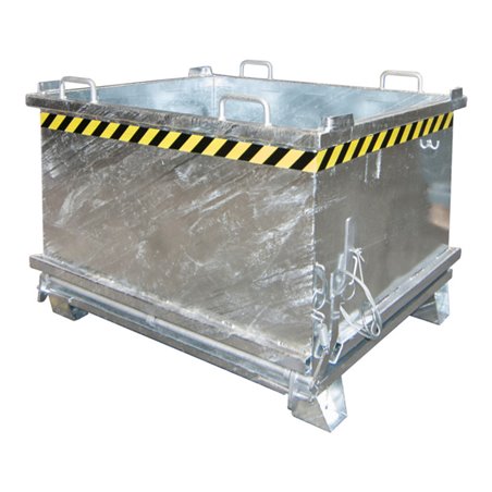 Bauer Südlohn Klappbodenbehälter SB 750, feuerverzinkt