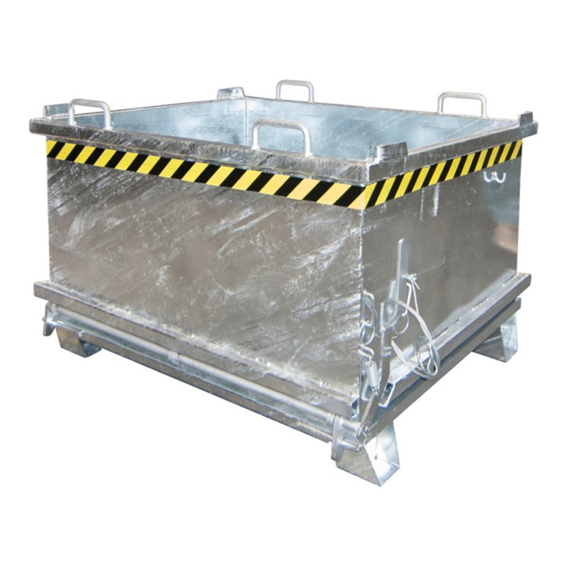 Bauer Südlohn Klappbodenbehälter SB 500, feuerverzinkt