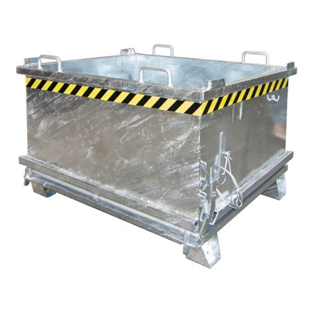 Bauer Südlohn Klappbodenbehälter SB 500, feuerverzinkt