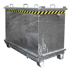 Bauer Südlohn Klappbodenbehälter SB 2000, feuerverzinkt