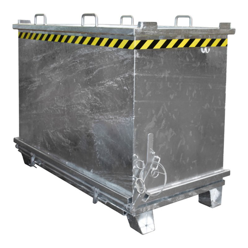 Bauer Südlohn Klappbodenbehälter SB 2000, feuerverzinkt