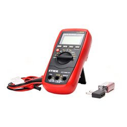 STIER Digital-Multimeter 4V - 600 V AC / 0,400mV - 600 V DC CAT IV 600V