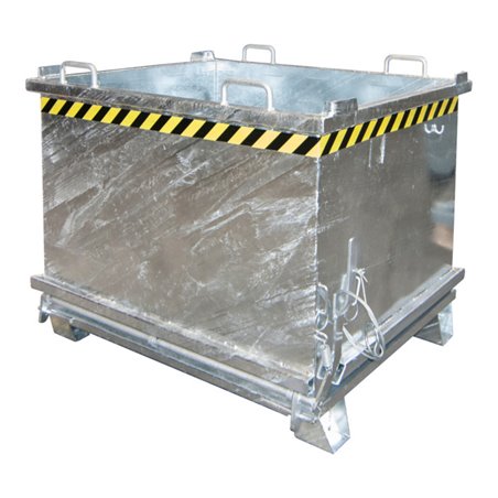 Bauer Südlohn Klappbodenbehälter SB 1000, feuerverzinkt