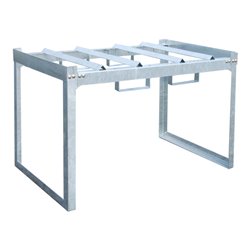 Bauer Südlohn Fass- und Kleingebinderegal FRE-2/M, feuerverzinkt