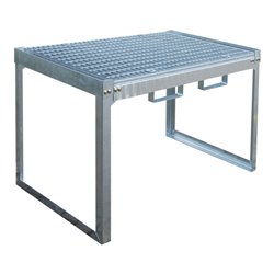 Bauer Südlohn Fass- und Kleingebinderegal FRE-G2/M, feuerverzinkt