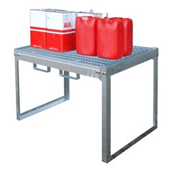 Bauer Südlohn Fass- und Kleingebinderegal FRE-G2/M, feuerverzinkt