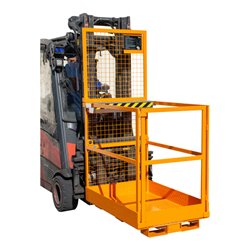 Bauer Südlohn Arbeitsbühne MB-D/L, lackiert, Gelborange