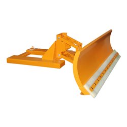 Bauer Südlohn Schneepflug SCH-U-V 210, lackiert, Gelborange