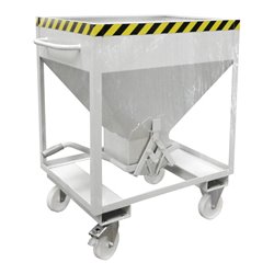 Bauer Südlohn Silobehälter SRE 375, feuerverzinkt