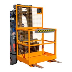 Bauer Südlohn Arbeitsbühne MB-D, lackiert, Gelborange