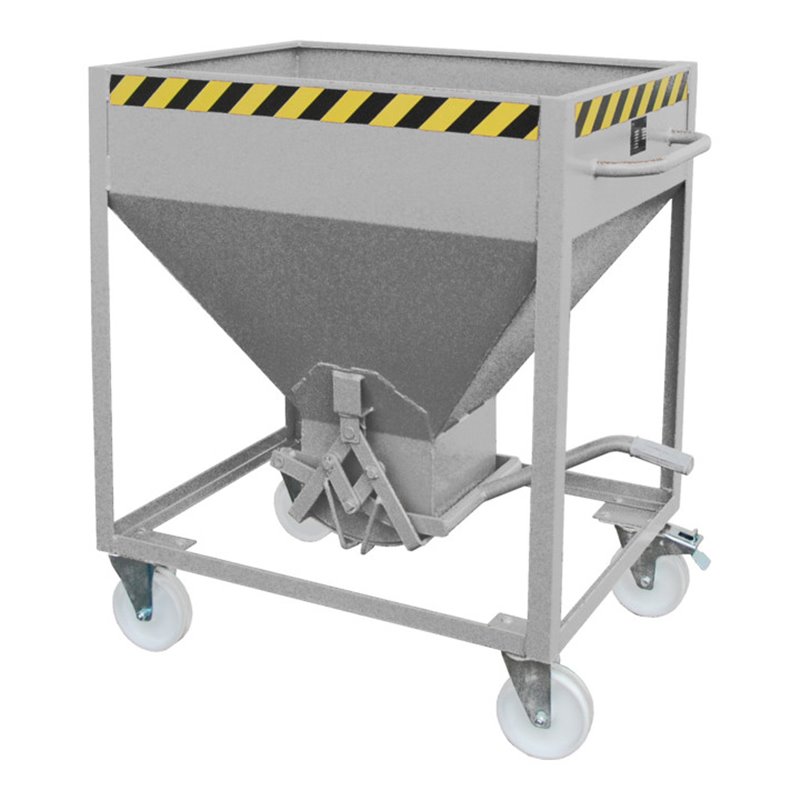 Bauer Südlohn Silobehälter SR 375, feuerverzinkt