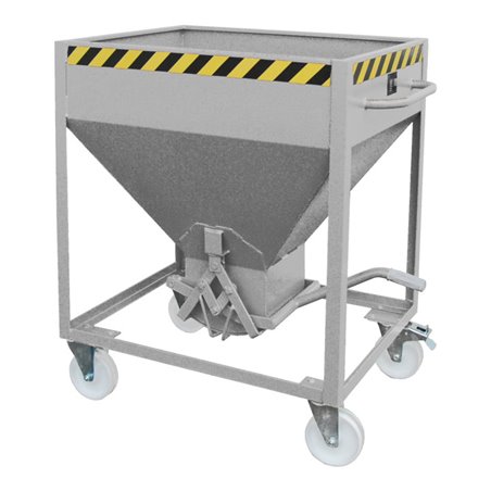 Bauer Südlohn Silobehälter SR 375, feuerverzinkt