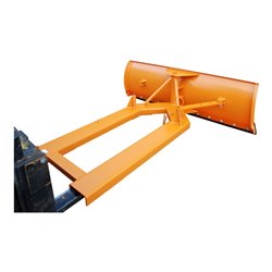 Bauer Südlohn Schneeschieber SCH-G 180, lackiert, Gelborange