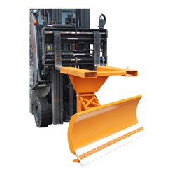 Bauer Südlohn Schneepflug SCH-P-V 210, lackiert, Gelborange