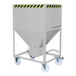 Bauer Südlohn Silobehälter SR 600, feuerverzinkt