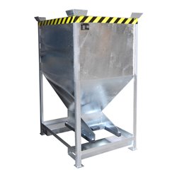 Bauer Südlohn Silobehälter SG-D 600, feuerverzinkt