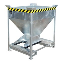 Bauer Südlohn Silobehälter SG-D 375, feuerverzinkt