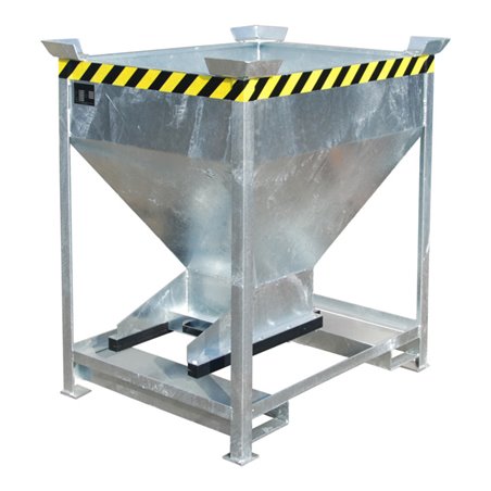 Bauer Südlohn Silobehälter SG-D 375, feuerverzinkt