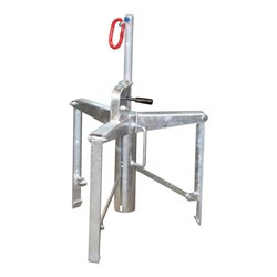 Bauer Südlohn Fassgreifer 3P, feuerverzinkt